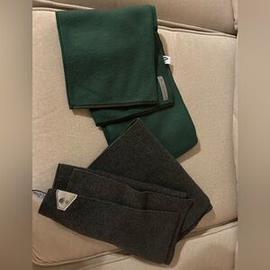 2 old navy cold weather neck / head scarves.  Both are machine washable.